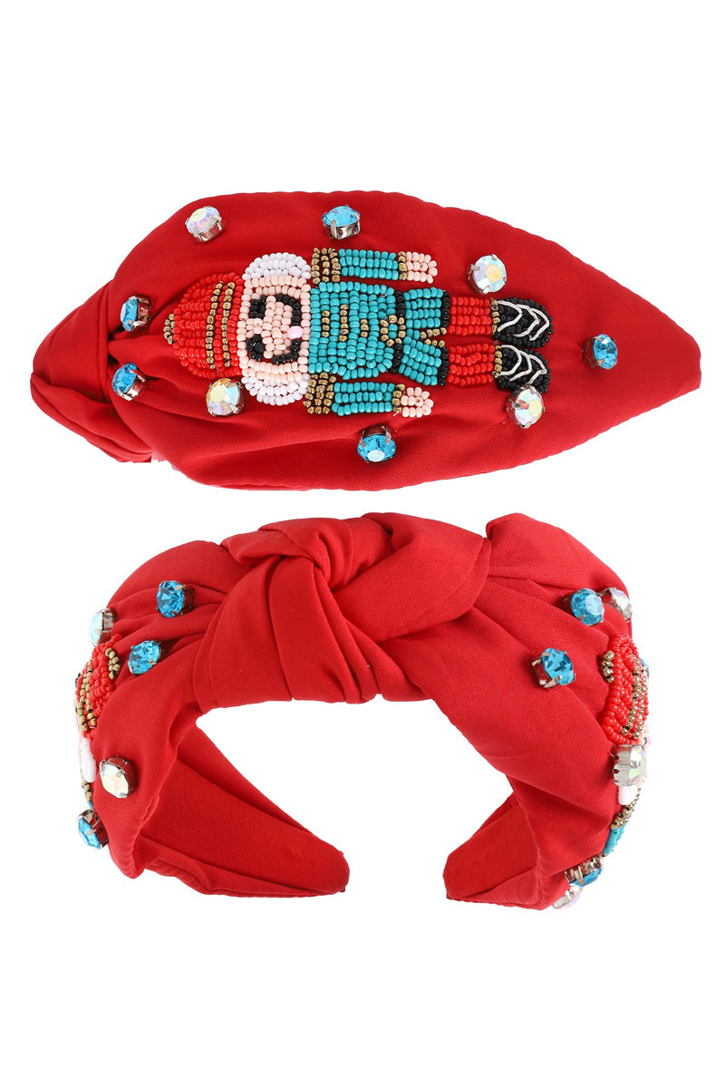 Nutcracker Headband, Red